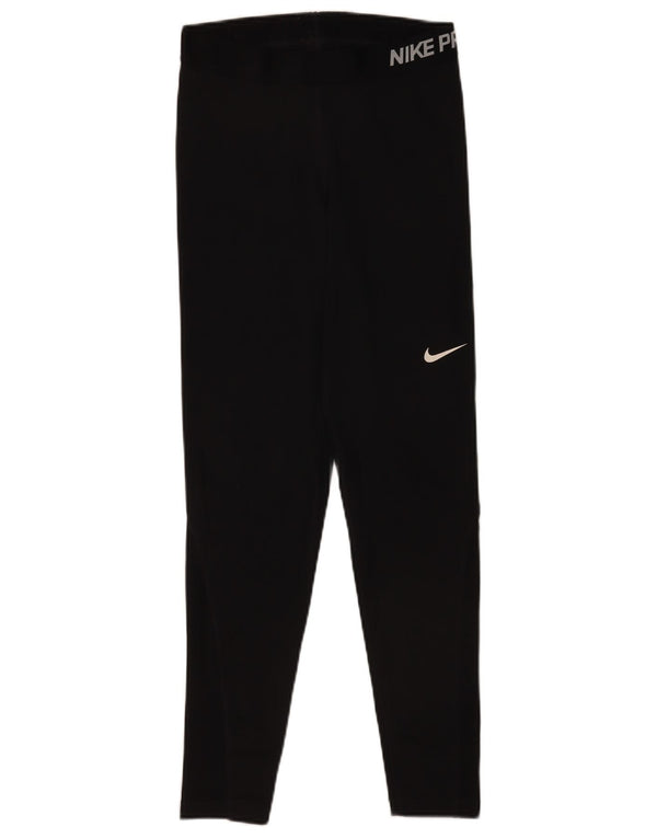 Nike Womens Capri Leggings UK 14 Medium  Black Sports