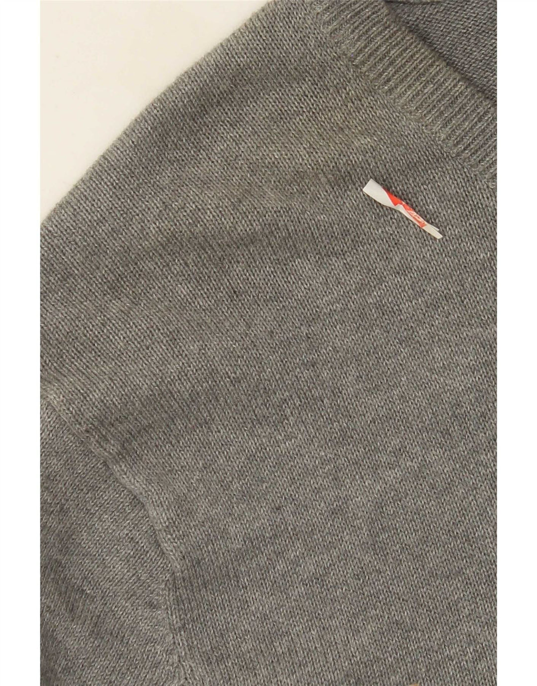 J. Crew Herre V-hals sweater 2XL Grå Bomuld