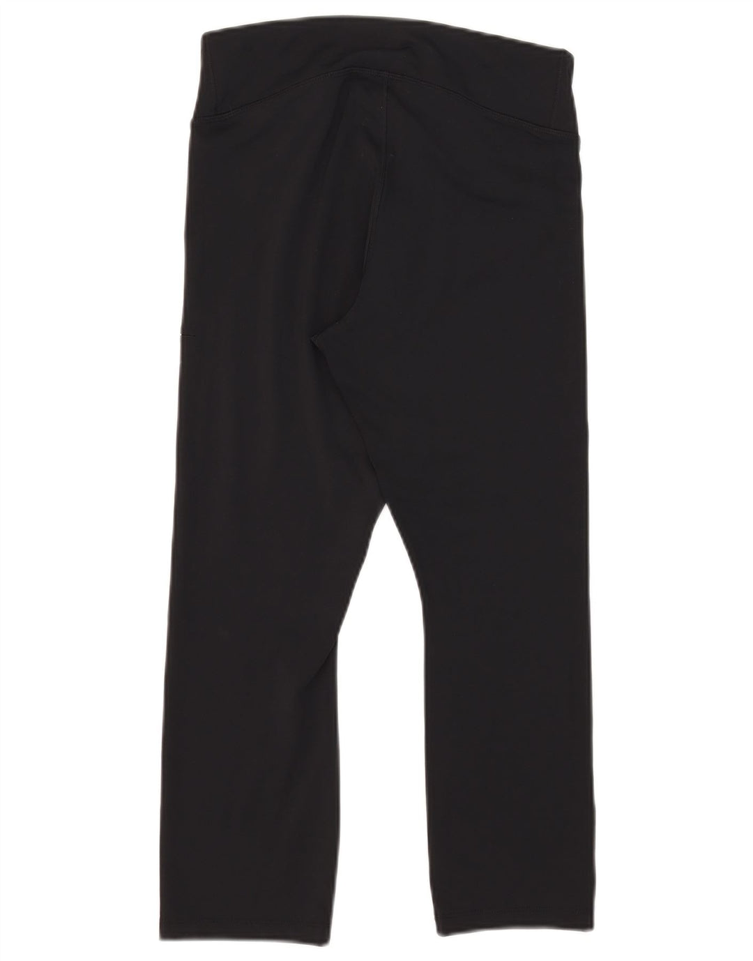 Nike Dame Dri Fit Capri Leggings UK 16 Large Black Polyester