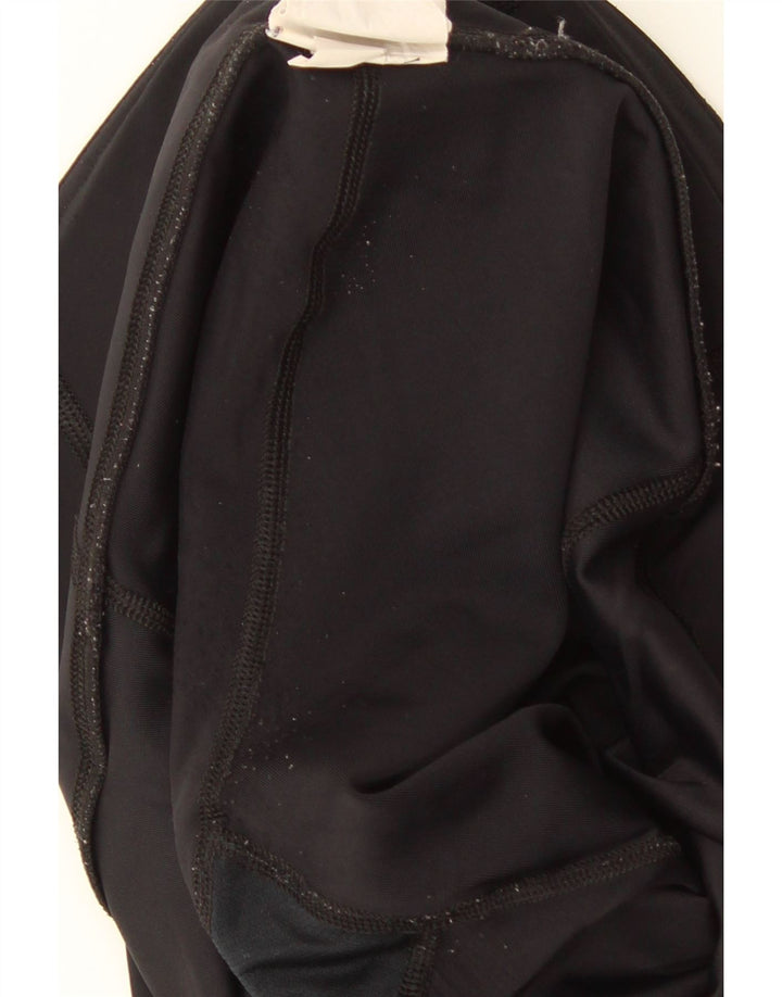 Under Armour Womens Leggings UK 10 Small Black Nylon