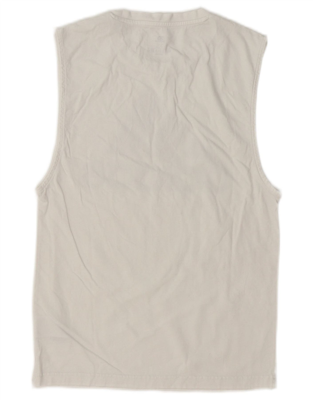 Adidas Herre Grafisk Vest Top XS Hvid Bomuld