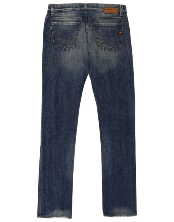 Gas Dame Slim Jeans W31 L34 Blå Bomuld