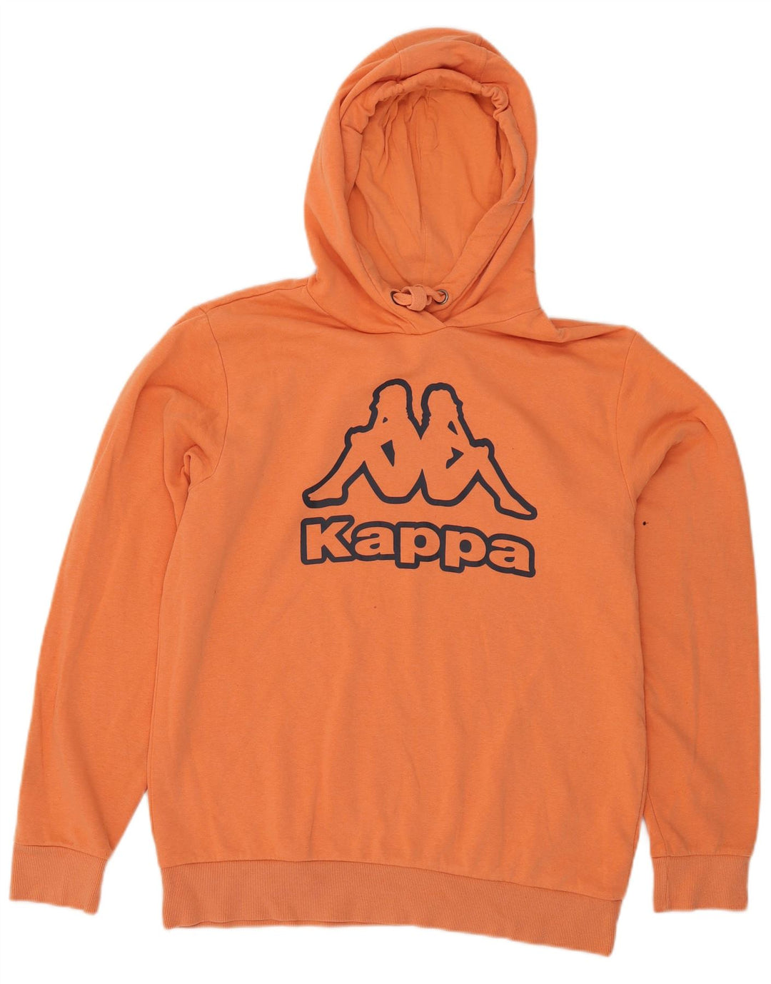 Kappa Herre grafisk hættetrøje Jumper Medium Orange Bomuld