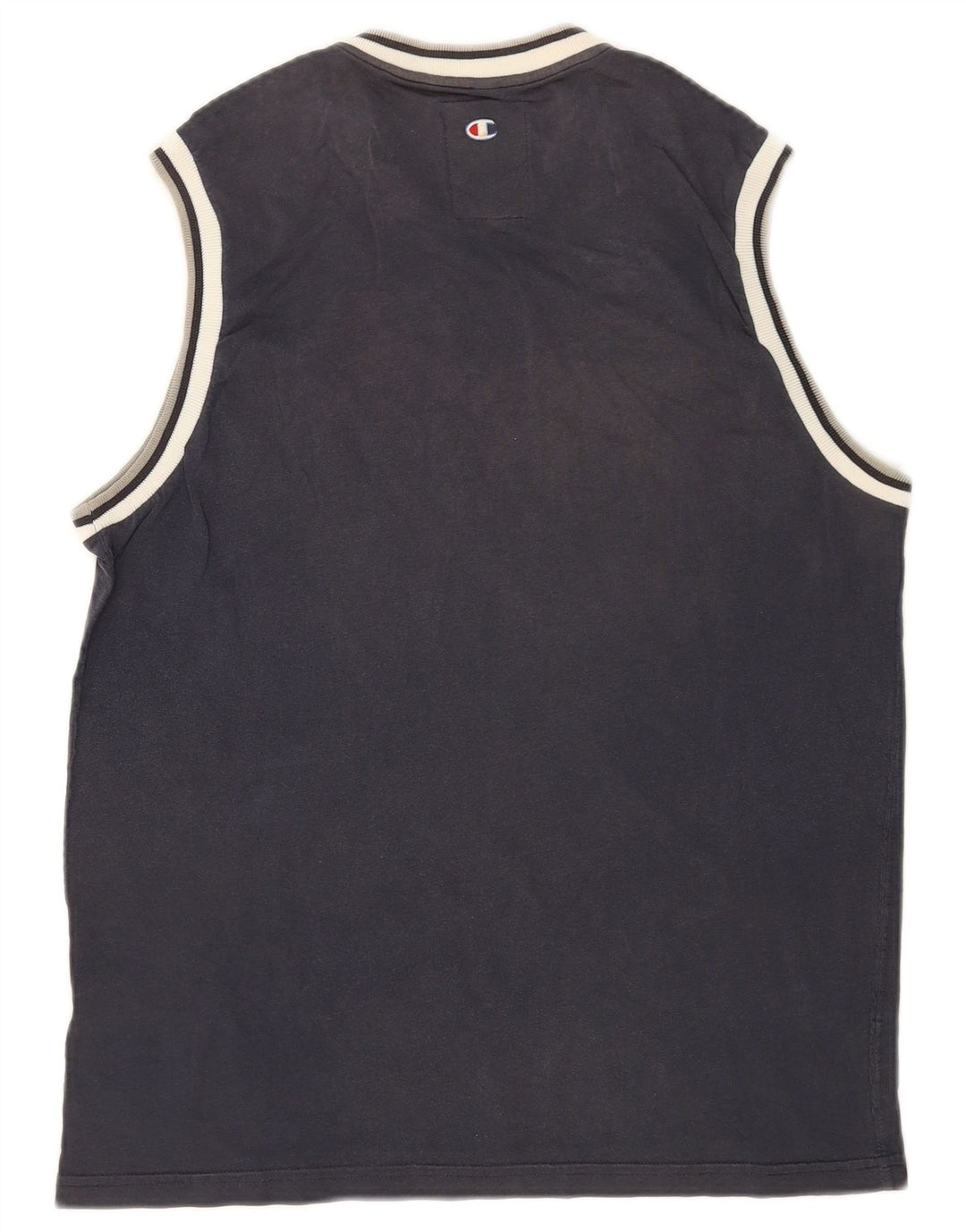 Champion Herre New York University Grafisk Vest Top Medium Navy Blue