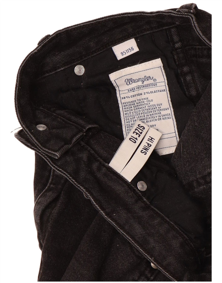 Wrangler drenge skinny jeans med høj talje 9-10 år W28 L28 sort bomuld