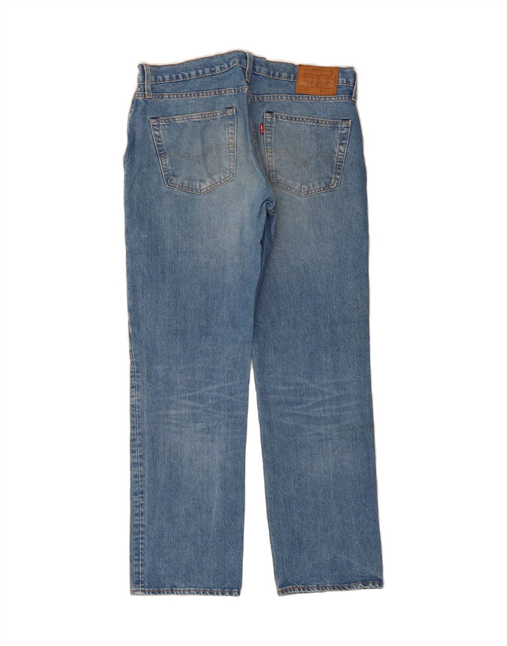 LEVI'S Mens 514 Straight Jeans W33 L32 Blue Cotton Vintage Levi's and Second-Hand Levi's from Messina Hembry 