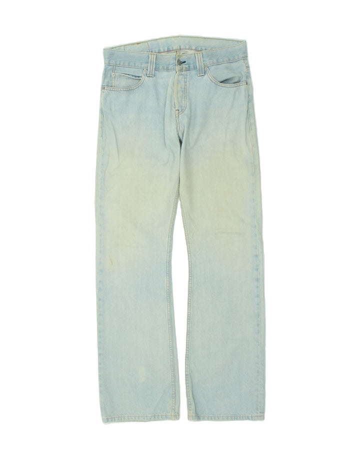 LEVI'S Herre 512 Bootcut Jeans W33 L34 Blå Bomuld