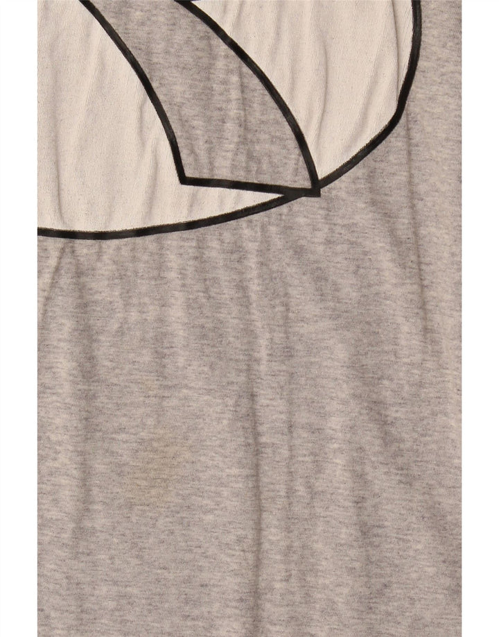 Diadora Herre Grafisk T-Shirt Top Stor Grå