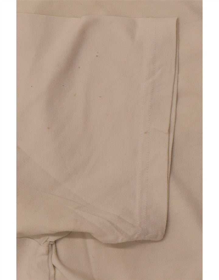 ADIDAS Grafisk T-shirt top til mænd Stor hvid bomuld