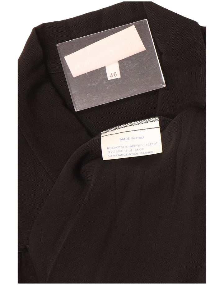 LAURA BIAGIOTTI Dameoverfrakke IT 46 Large Black Acetate