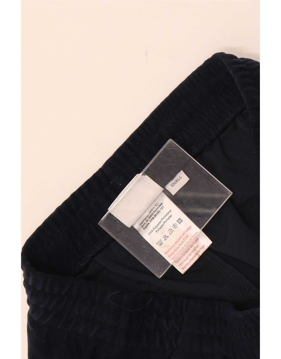 Umbro Womens Fleece Træningsdragt Bukser UK 8 Small Navy Blue Polyester