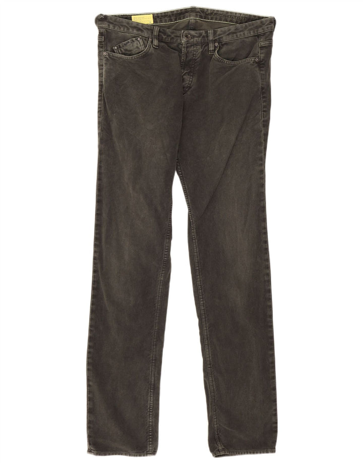 Gas Herre Morrison Straight Casual Bukser W34 L34 Sort