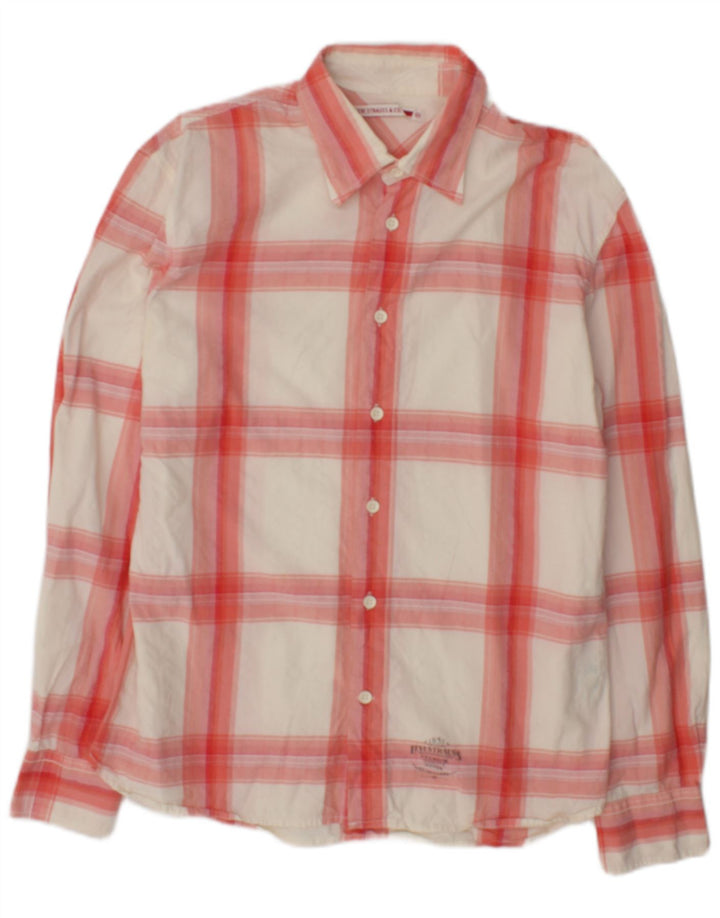 Levi's Herreskjorte Medium White Plaid
