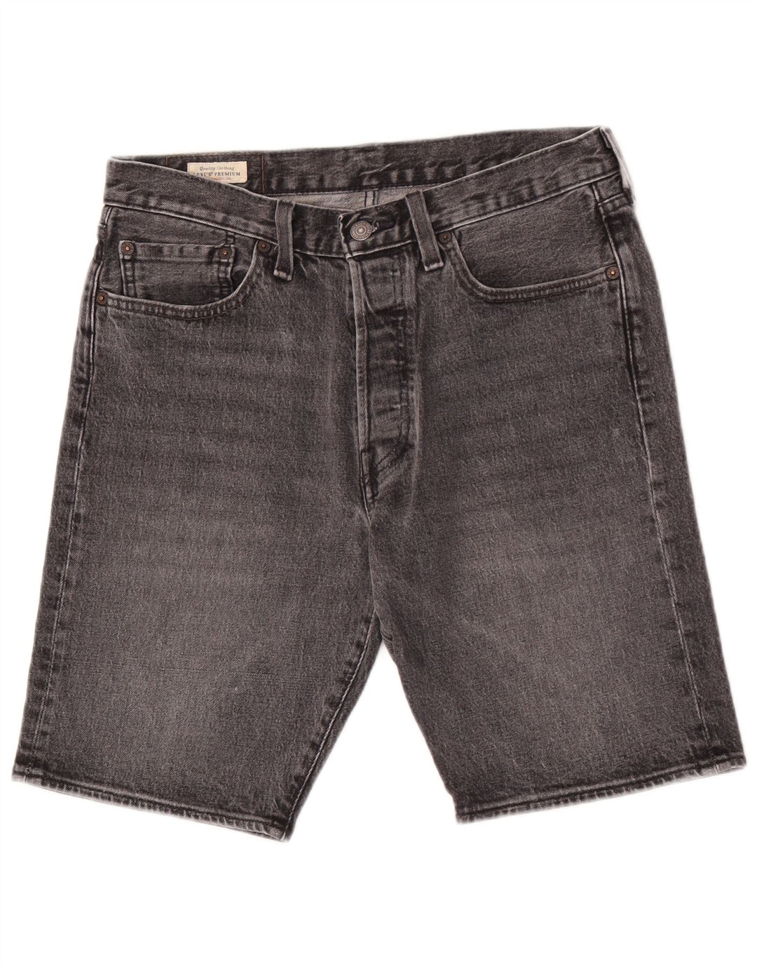 Levi's Herre 501 denimshorts W31 mellemgrå bomuld