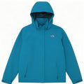 The North Face Regnjakke med hætte til kvinder UK 16 Stor blå polyester