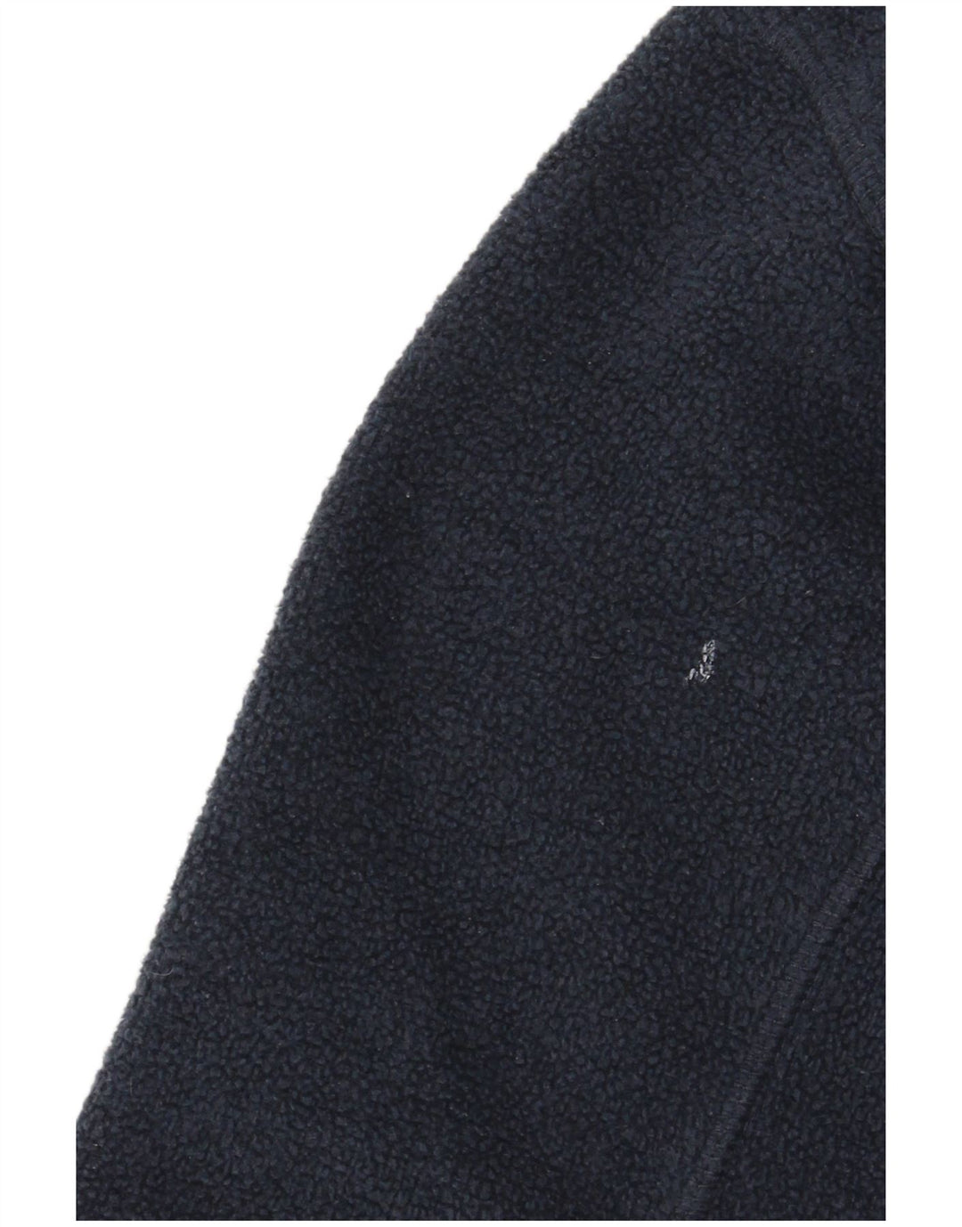 Fedt ansigt drenge lynlås hals fleece trøje 10-11 år marineblå polyester