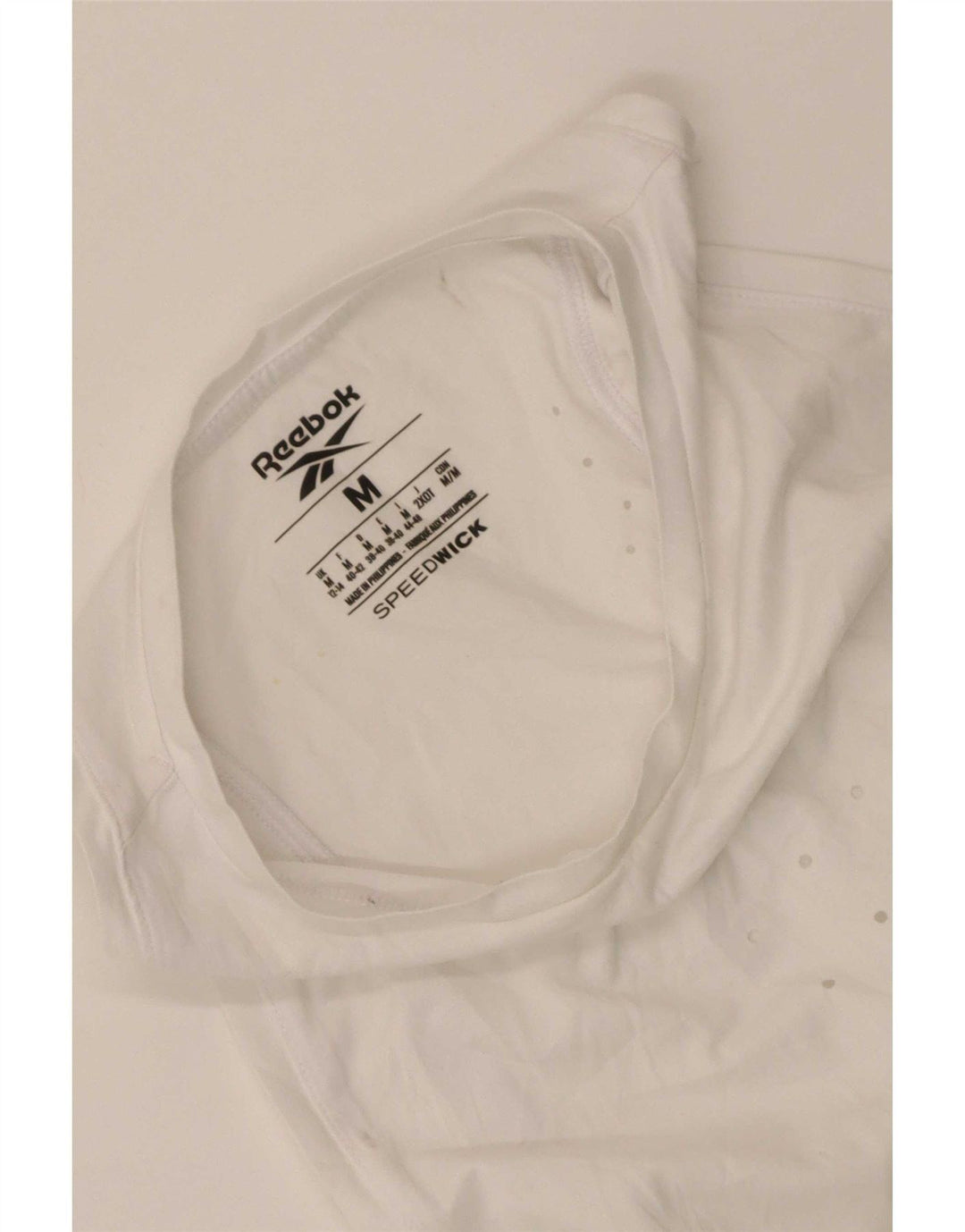Reebok Damevest Top UK 12/14 Medium White