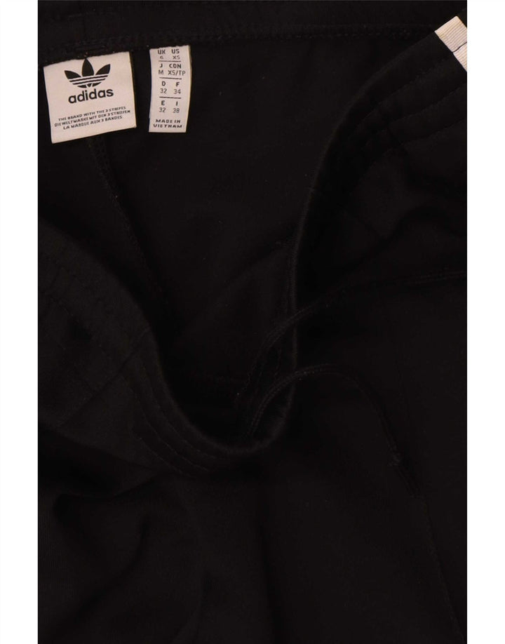 Adidas træningsdragt bukser til kvinder UK 6 XS sort polyester