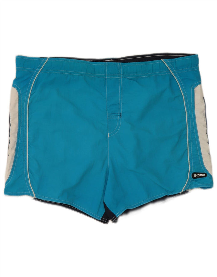 Colmar Svømmeshorts til kvinder IT 48 XL Blå Colourblock Polyamid