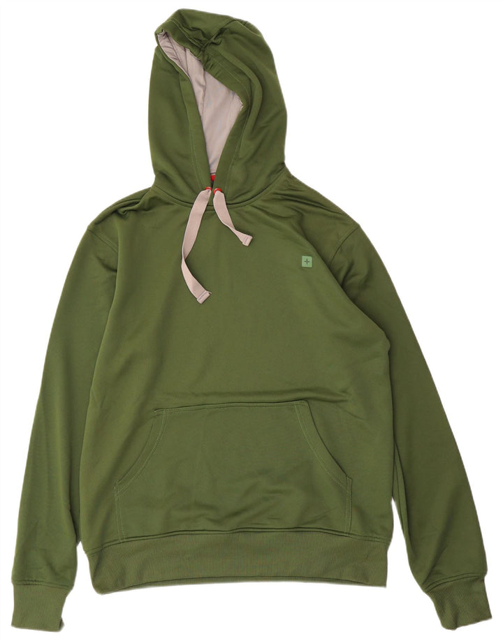 MOUNTAIN WAREHOUSE Herre hættetrøje Jumper Medium Green Polyester