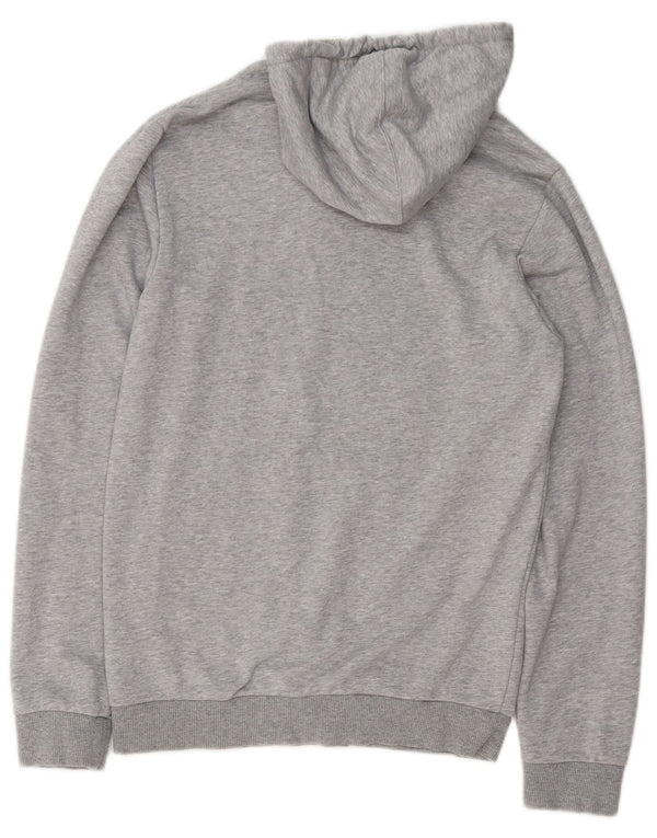 Adidas Grafisk hættetrøje til mænd XS Grå bomuld