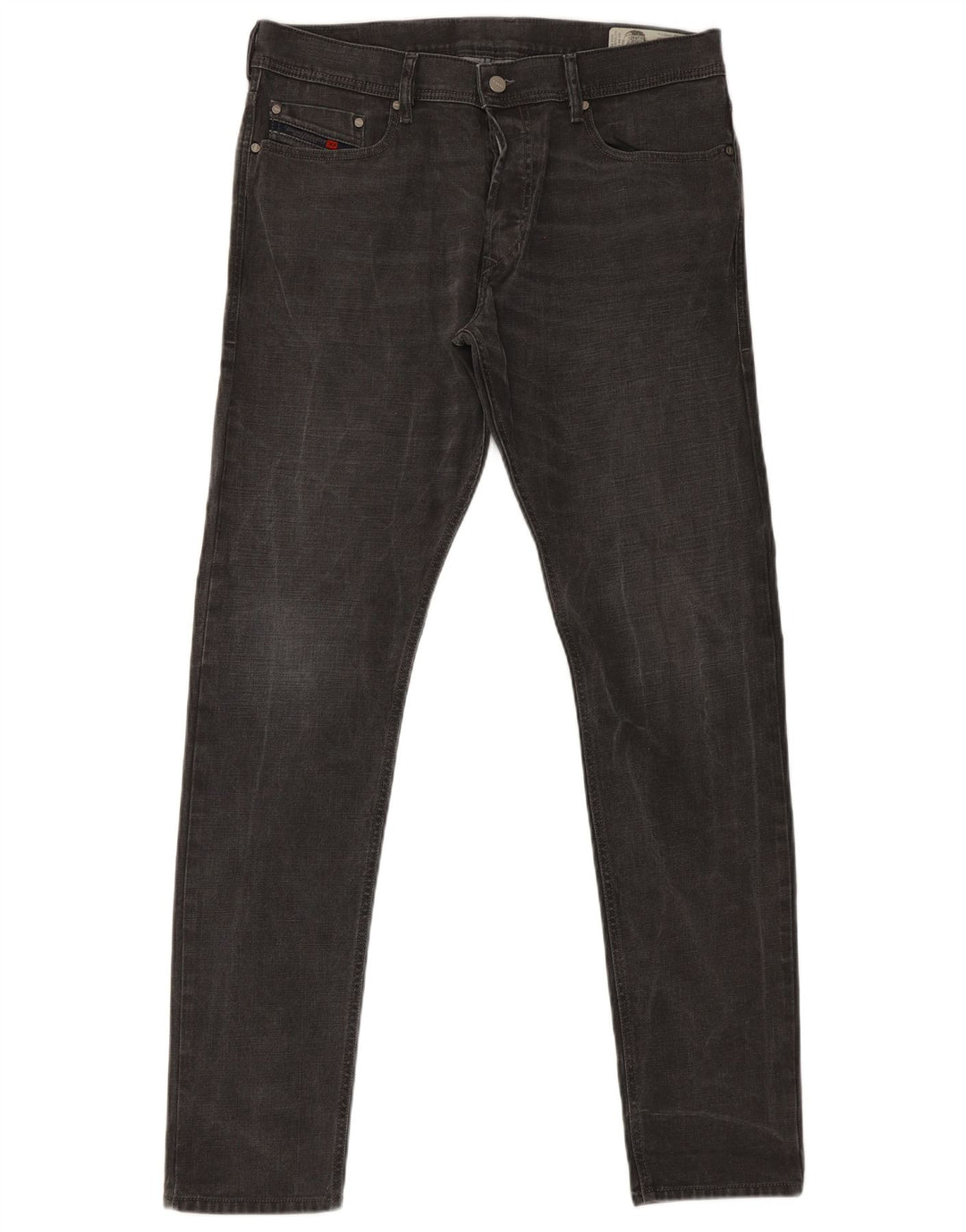 Diesel Herre Tepphar Carrot Slim Jeans W34 L32 Grå Bomuld