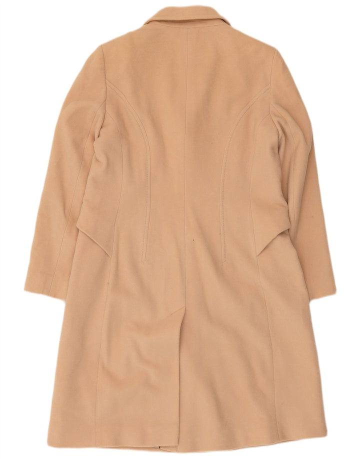 Marks & Spencer Dameoverfrakke UK 14 Medium Beige Uld