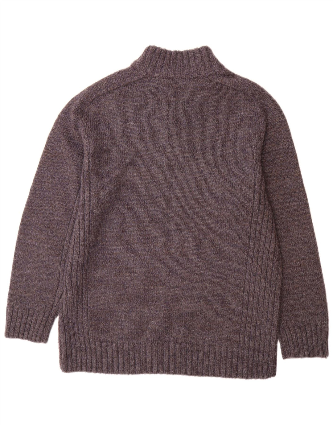 Kensington Eastside Herre Button Neck Jumper Sweater XL Grå Akryl