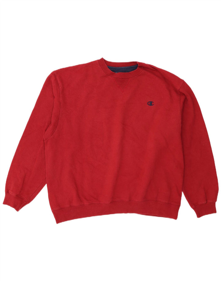 Champion Herre Sweatshirt Jumper XL Bourgogne bomuld
