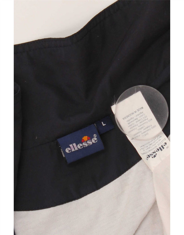 Ellesse Herre træningsdragt Top Jakke Stor Marineblå Polyester