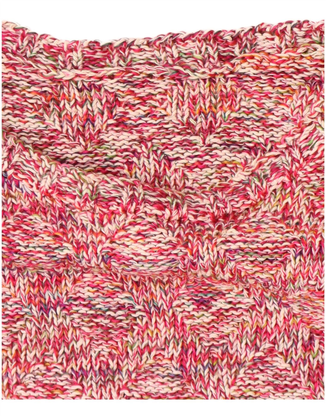 VINTAGE Dame Boat Neck Jumper Sweater UK 18 XL Pink Flecked