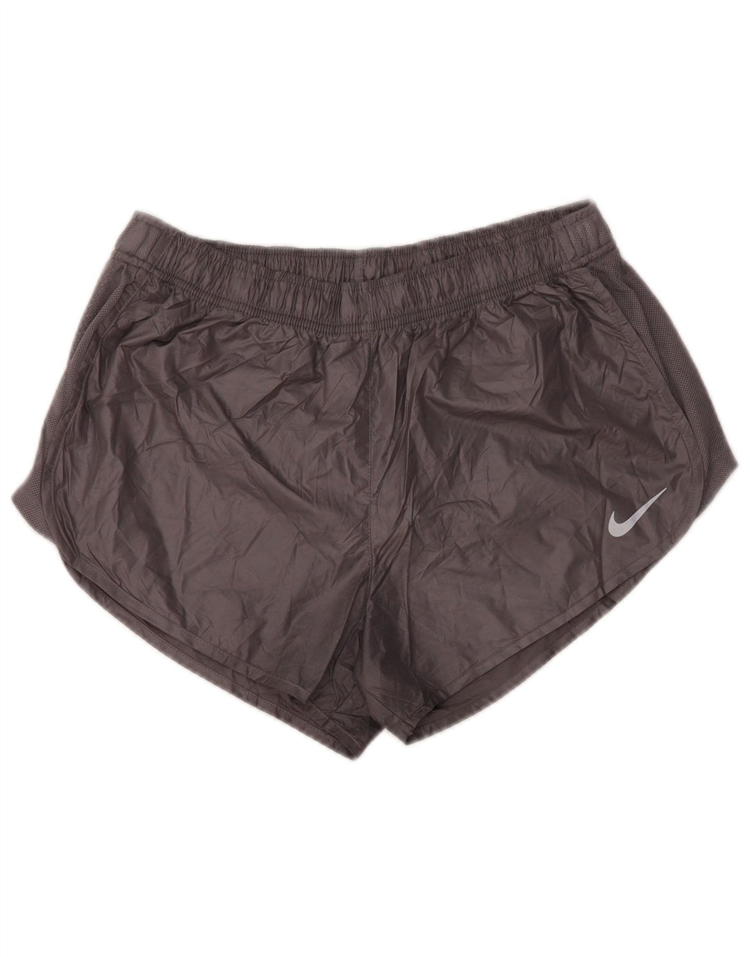 NIKE Dame Dri Fit Sportshorts UK 14 Large Grå