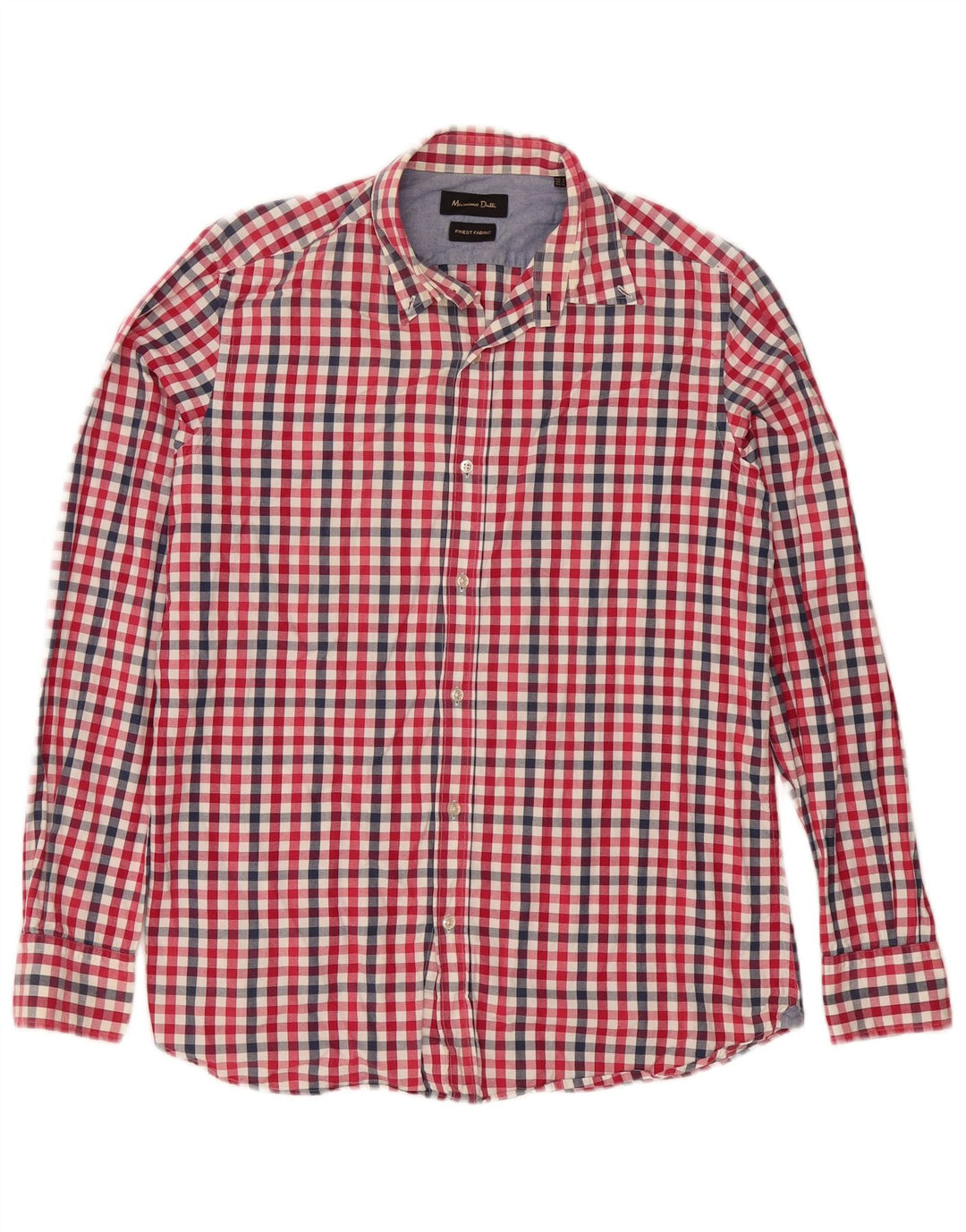 Massimo Dutti Herreskjorte Medium Rød Gingham