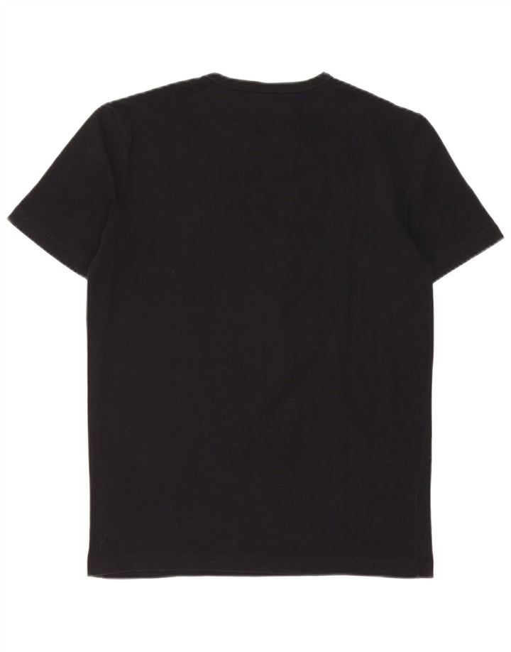 Bikkembergs Herre Grafisk T-Shirt Top Lille Sort Bomuld
