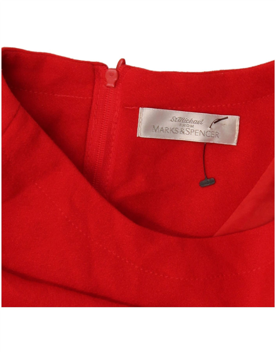 MARKS & SPENCER Dameskedekjole UK 14 Large Red