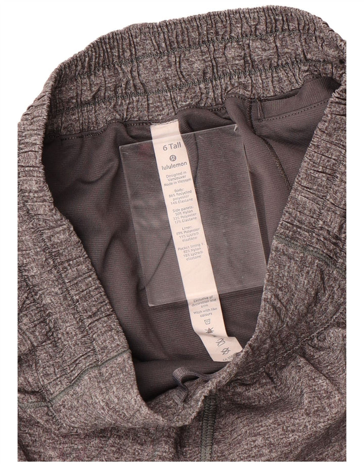 LULULEMON Sportsshorts til kvinder US 6 Medium Grey Colourblock Polyester