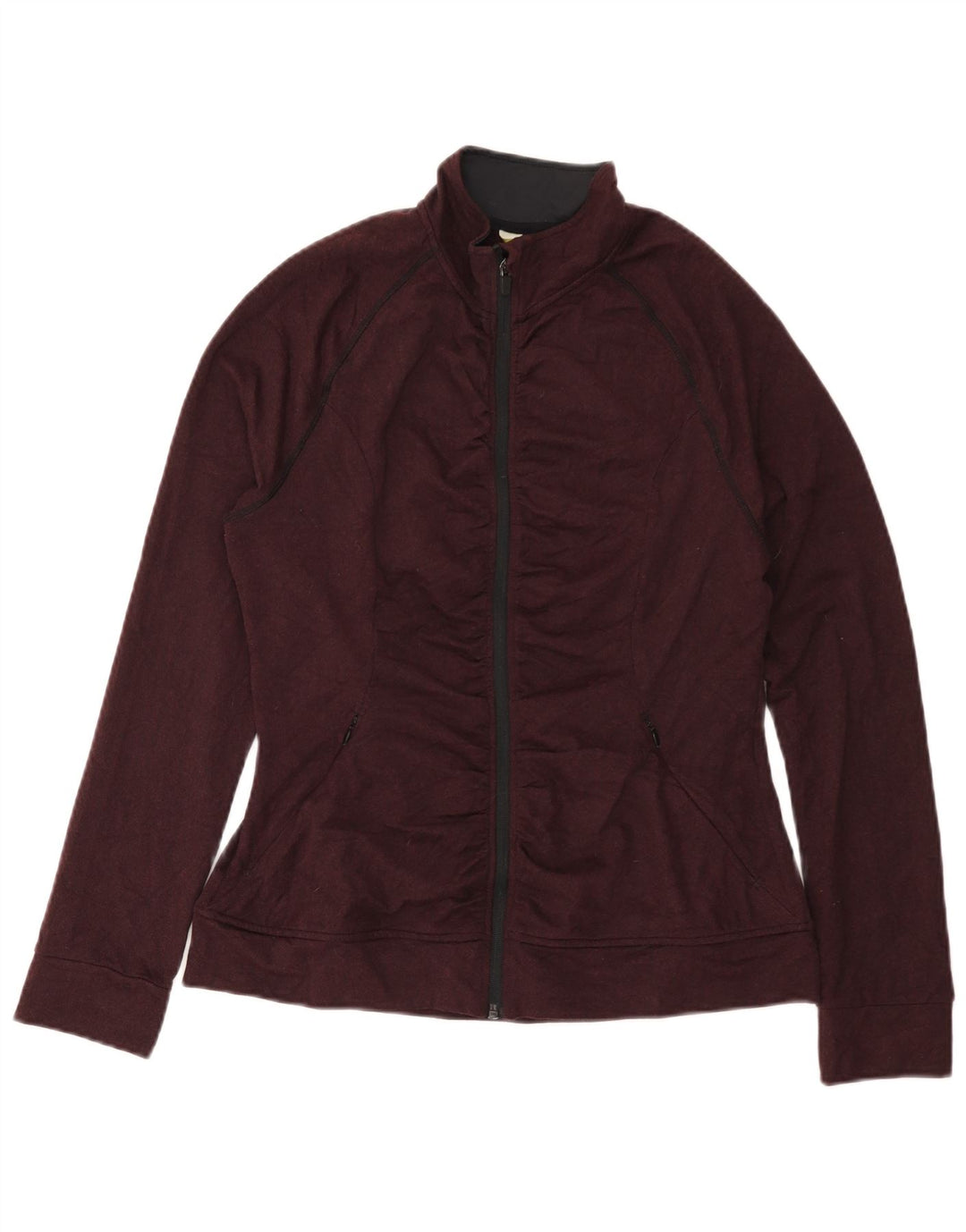 Mountain Warehouse Dame træningsdragt Topjakke UK 14 Medium Burgundy