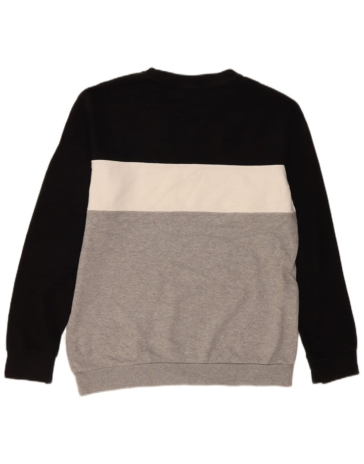 Zara Sweatshirt til mænd Stor flerfarvet Colourblock Bomuld