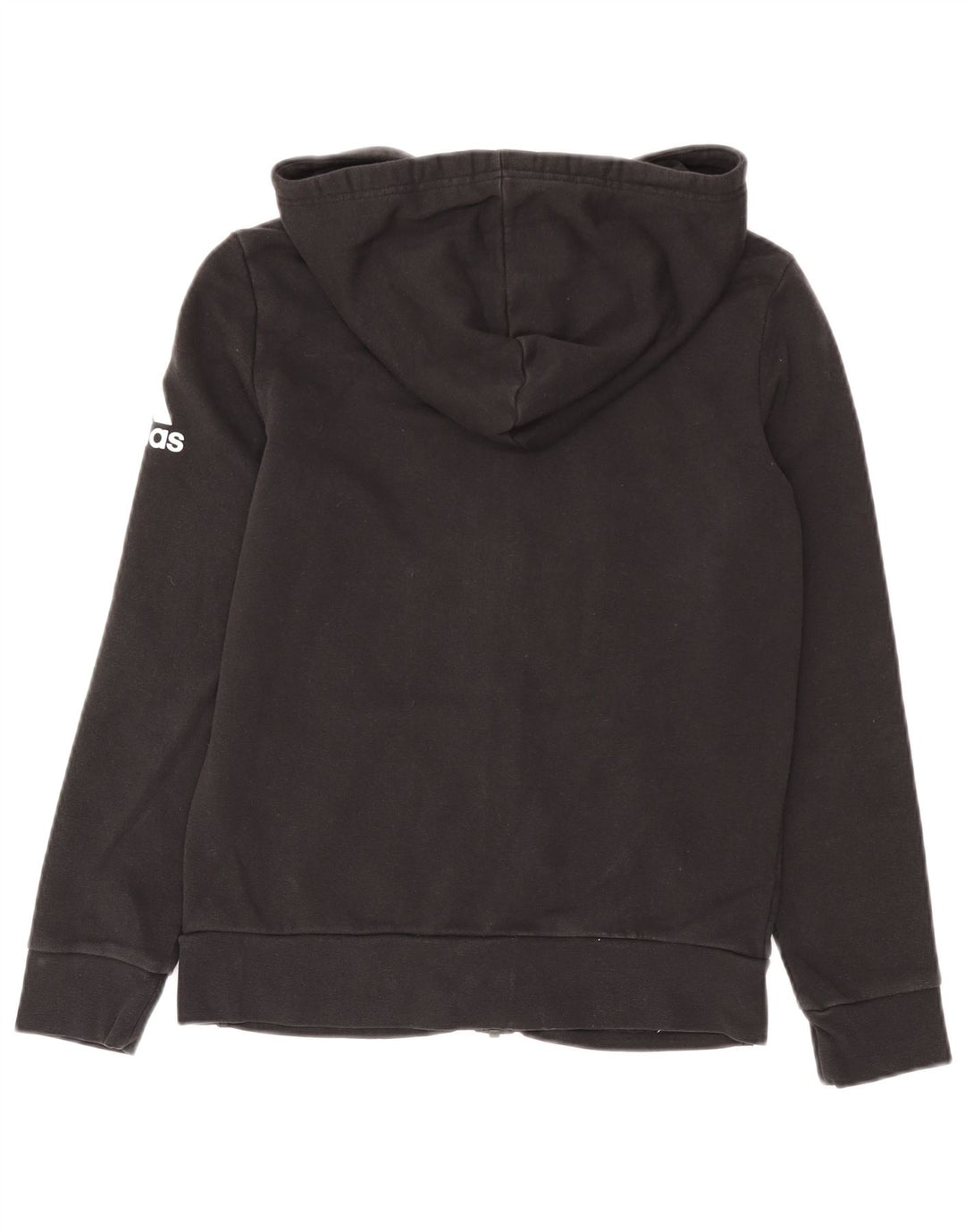 Adidas Dame Hættetrøje Sweater UK 12 Medium Sort