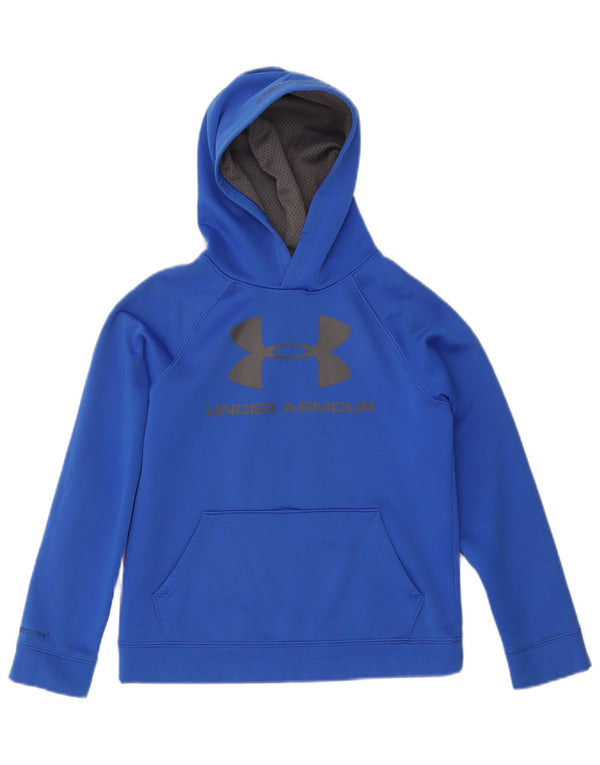 Under Armour Boys grafisk hættetrøje 9-10 år Medium Blue