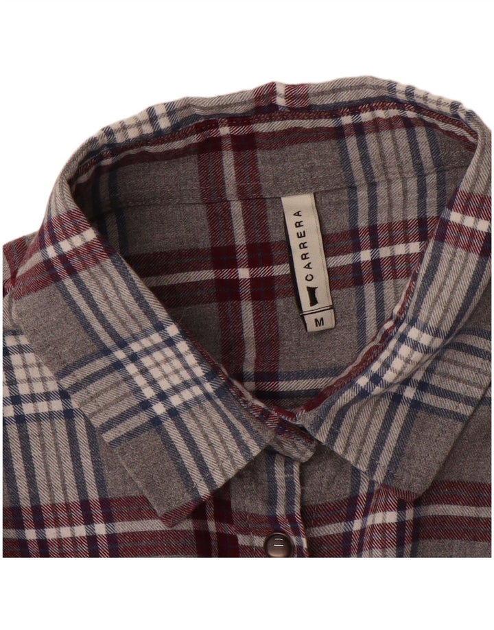 Carrera Dame Flanell Shirt UK 12 Medium Grey Check