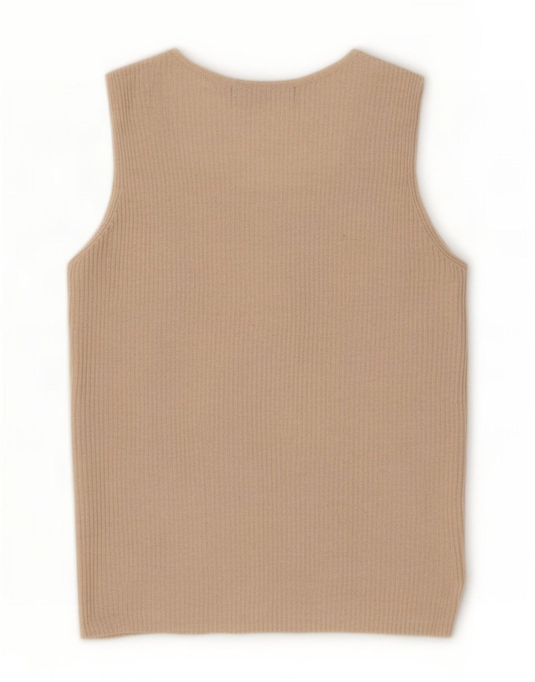 Marks & Spencer Damevest Top UK 14 Large Beige Viscose