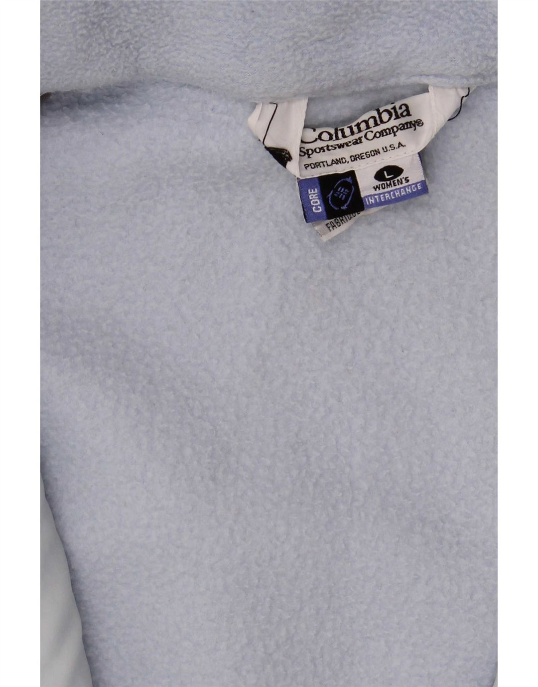 Columbia Womens Interchange Windbreaker Jacket UK 16 Large White