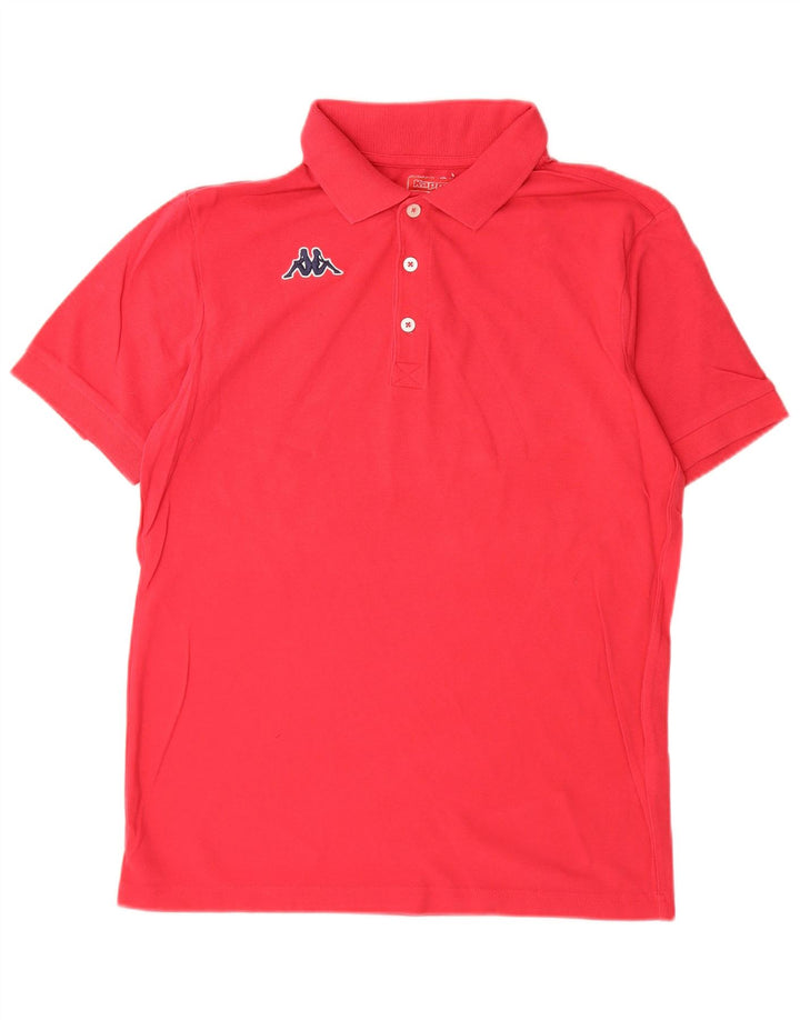 Kappa herre poloshirt Medium Pink Bomuld