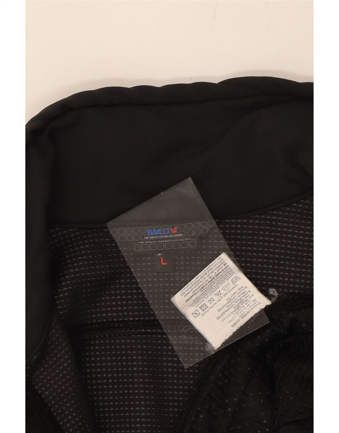 BAILO Womens Fleece Jacket UK 14 Large Black Colourblock Polyester Vintage Bailo and Second-Hand Bailo from Messina Hembry 
