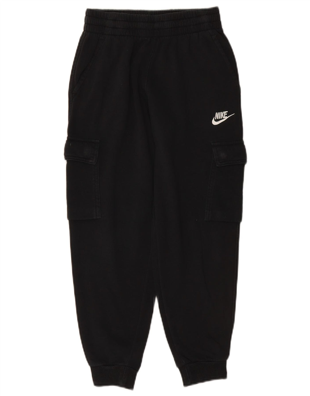 NIKE Boys Cargo træningsdragt Bukser Joggers 10-11 år Medium Sort Bomuld