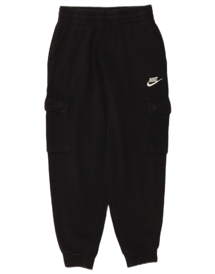 NIKE Boys Cargo træningsdragt Bukser Joggers 10-11 år Medium Sort Bomuld