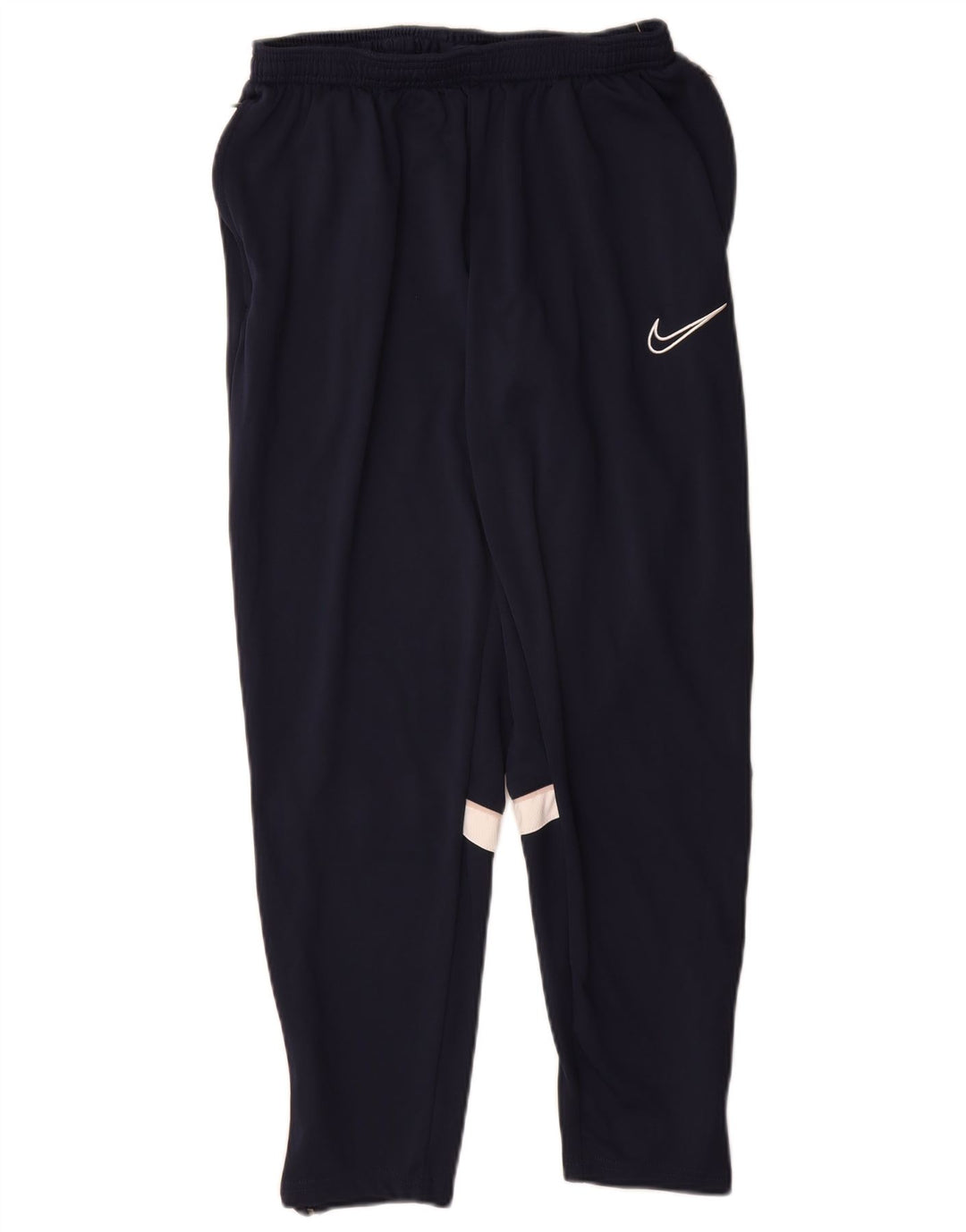 Nike Herre Dri Fit træningsdragt Bukser XL Navy Blue Colourblock Polyester