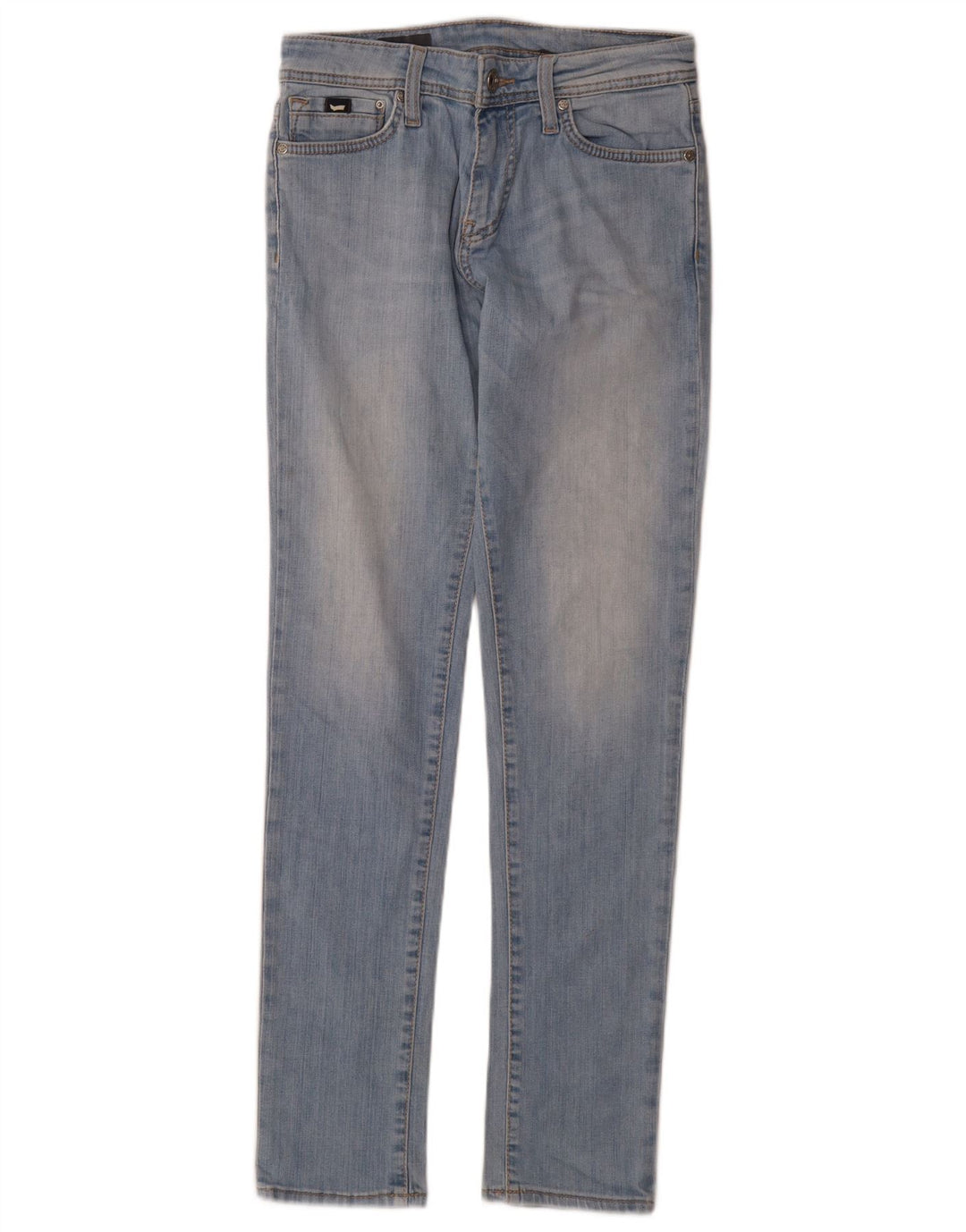 Gas Dame Skinny Jeans W29 L32 Blå Bomuld