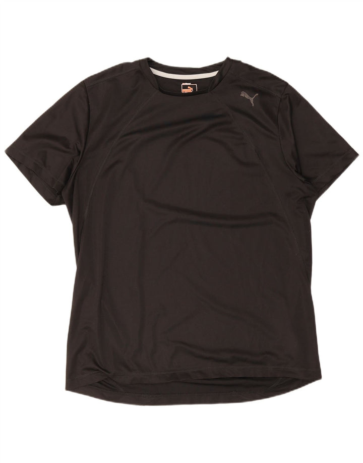 Puma Herre T-Shirt Top XL Sort Polyester